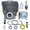 Adefol 56mm Cylinder Piston Kit For Husqvarna 395 395XP Chainsaws