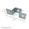 10 Pack - 5 Hole, U Shaped Connector Bracket for