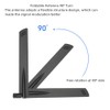 2X Dual Band WiFi Antenna 2.4GHz 5GHz RP-SMA Male WiFi