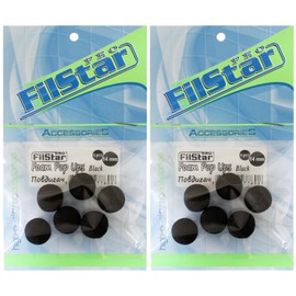 PRO FILSTAR Zig Rig Pop Up Foam Black Pack of 12, 14 mm - Pop Up Bait for Fishing Hooks - Pop Up Fishing - Carp Fishing Assembly - Fishing Bait - Food Accessories - Pop Ups Carp Hook Set
