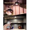 HOLKPOILOT Ultra Thin Puck Lights with Remote, LED Under Cabinet