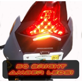 Bikelitez 18-23 KAWASAKI NINJA 400 SX FENDER ELIMINATOR tail tidy rear turn signals EX400