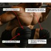 Kit Vendas Para Rodilla Knee Wraps + Coderas +muñequeras Gym