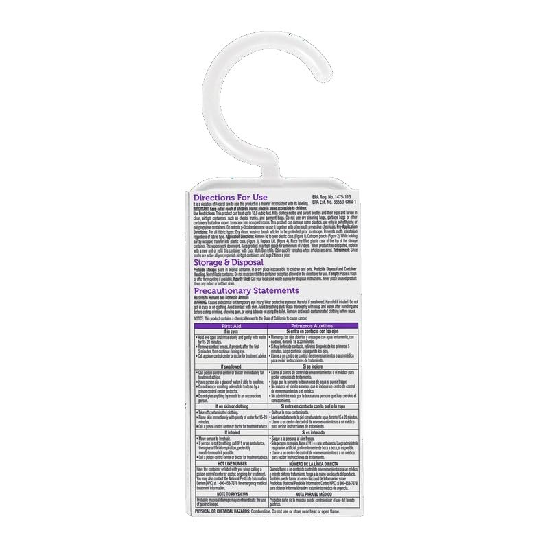 Moth Bar Lavender Scented - 6 oz (Pack of 6)