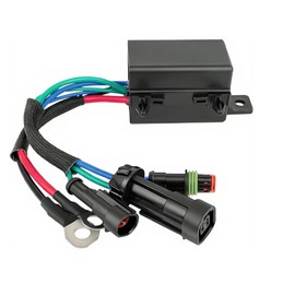 586767 Trim Relay for Evinrude Johnson Outboard Motors - 12V Waterproof Power Tilt Trim Relay Solenoid Compatible with E-TEC 40-300HP 2004+ (Replaces 0586767)