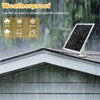 Solar Panel Charger for Ri ng doorbell Camera, Compatible with