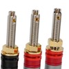 4 Pcs Banana Plug Connector Pure Copper 4mm Rhodium Plating