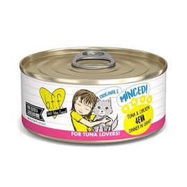 Best Feline Friend Canned Cat Food, Tuna and Chicken 4Eva Recipe (5.5 oz)