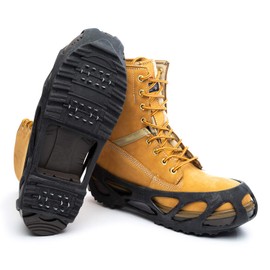 Stride, Snow & Ice Traction Cleats (Medium) Fits Men's Sizes 7.5-10 Women's 8.5-12