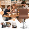 SONNACH - Fundas para taburetes de bar, fundas de terciopelo