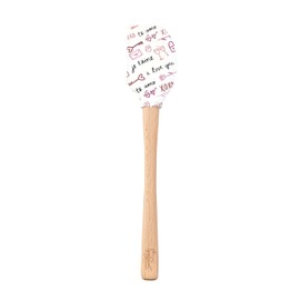 Tovolo Love Script Spatula, Kitchen Utensil for Food and Meal Prep, Baking, Mixing, Turning, and More