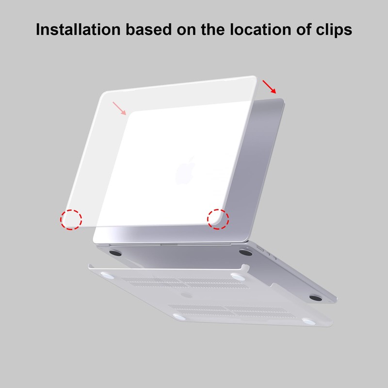 eleger Case Compatible with 13 Inch MacBook Air M5 A3449