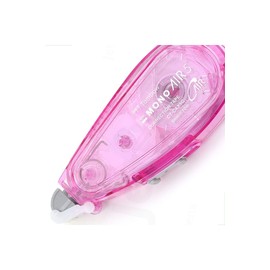 Tombow CT-CAX5C80 Pencil Correction Tape, Mono Air, Refill Type, Main Unit, Width 0.2 inches (5 mm) x 32.8 ft (10 m), Pink