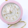 Small Round Clock Circular Base Mute Corrosion Resistance Quartz Bedside