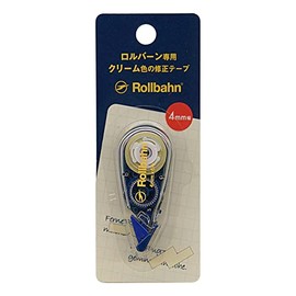 Rolburn Correction Tape Cream 0.16 inch (4 mm) Width [Dark Blue] 500672 428