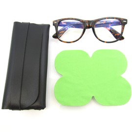 KKD Large Wellington Non-prescription Glasses, Fashionable Frames, UV Protection Lenses