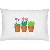 2 x 'Plants In Pots' Cotton Pillow Cases (PW00041890)