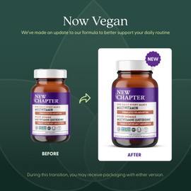 New Chapter Every Man's One Daily Multivitamin, 90 Tablets | Supports Immune, Energy, Bone Health with Fermented Ingredients & Organic Vegetables & Herbs, Vegan, Kosher & Gluten-Free