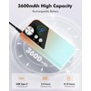 HOMEASY Nail Drill 40000RPM - Rechargeable Nail File with Bits,