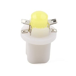 Cnamid5 Bombillas LED para tablero de instrumentos T5 blancas, 12 V, 1 SMD, para lámparas de grupo de instrumentos