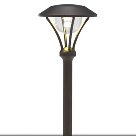 GOODSMANN Landscape Lighting Low Voltage Path Lights 1 Watt LED 60 Lumens Landscape Lights with Metal Stake and Connector for Garden Yard Patio Area Outdoor Lighting 9920-2104-01