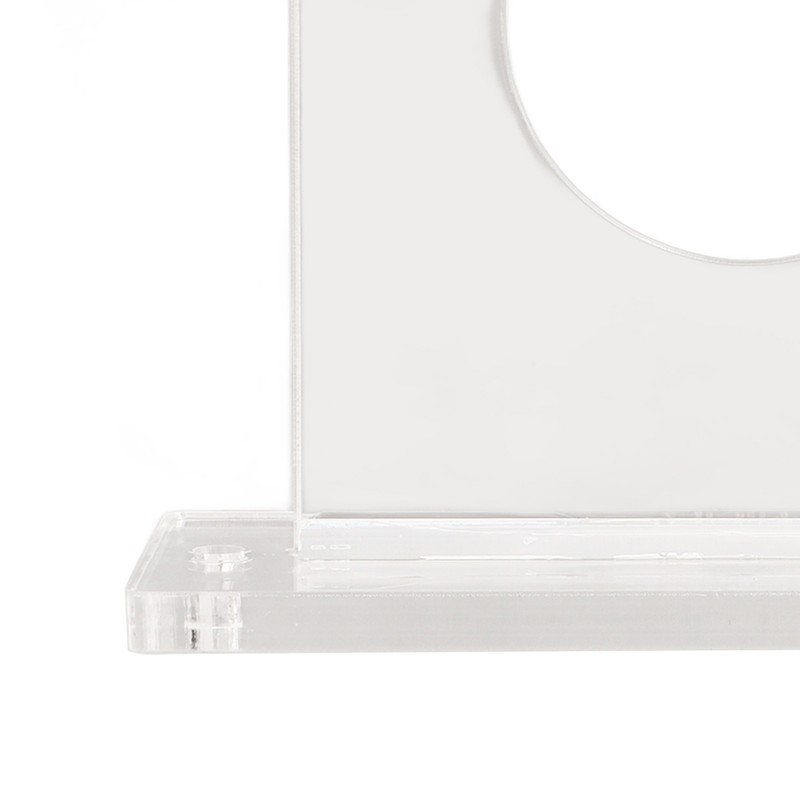 2pcs Baseball Bat Holder for Vertical Display Sturdy Acrylic Bat