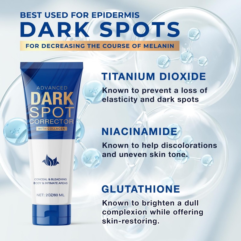 Dark Spot Corrector for Face and Body: For Age Spots,