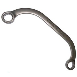 AERZETIX - C2118 - Double Ring Spanner - Combination Spanner - In the Shape of C Tool - 16 mm - 17 mm