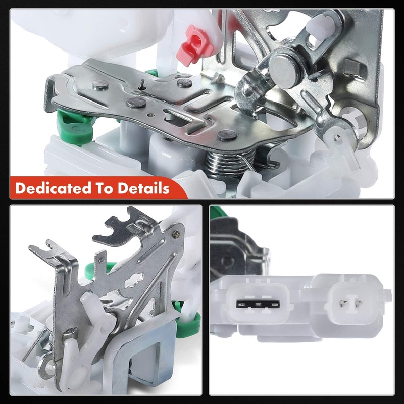 A-Premium Rear Left Door Latch Lock Actuator Compatible with Honda