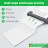 Thermal Printer Paper 8.5 x 11 Inch, A4 Folding Thermal
