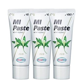 Jessie GC MI Paste 1.4 oz (40 g) x 3 Bottles Vanilla