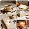 Gold Letter Stickers, 6 Sheets 1 Inch 3D Self Adhesive