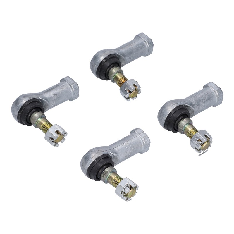4PCS Tie Rod End Kit Rubber Metal WearResistant Replacement for
