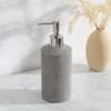 Tahari Home - Bathroom Set, Resin Countertop Accessories, Includes Toothbrush