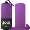 BOGI Microfiber Travel Sports Towel-Quick Dry Towel, Soft Lightweight Microfiber