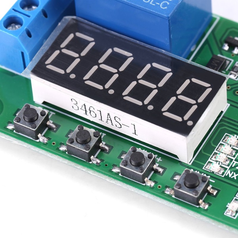 DC 12V LED Automation Delay Timer Control Switch Relay Module