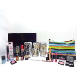 Rimmel London Beauty Gift Box Hamper, Beauty Bundle Collection Gift Free Manicure Tool Set,Free Make Up Bag