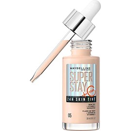 Maybelline New York Foundation Long Lasting Makeup with Vitamin C, Vegan Formula, Super Stay Skin Ink, No. 5