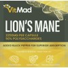 Lions Mane Supplement 2250mg per Capsule - 1 a Day