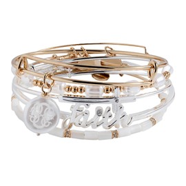 Alex and Ani Faith Bracelets, Set of 5