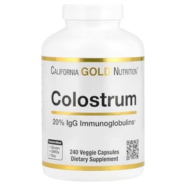 California Gold Nutrition, Concentrated Colostrum, 240 Capsules by California Gold Nutrition