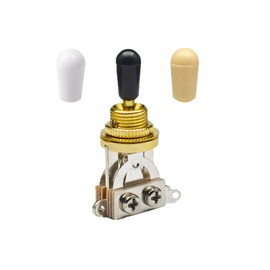 DIAO79NI Pro 3-Way Pickup Selector Toggle Switch for LP Style Electric Guitar, Gold