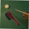 Kisangel Billiards Cleaning Brush Pool Table Necessity PVC Brush Hair