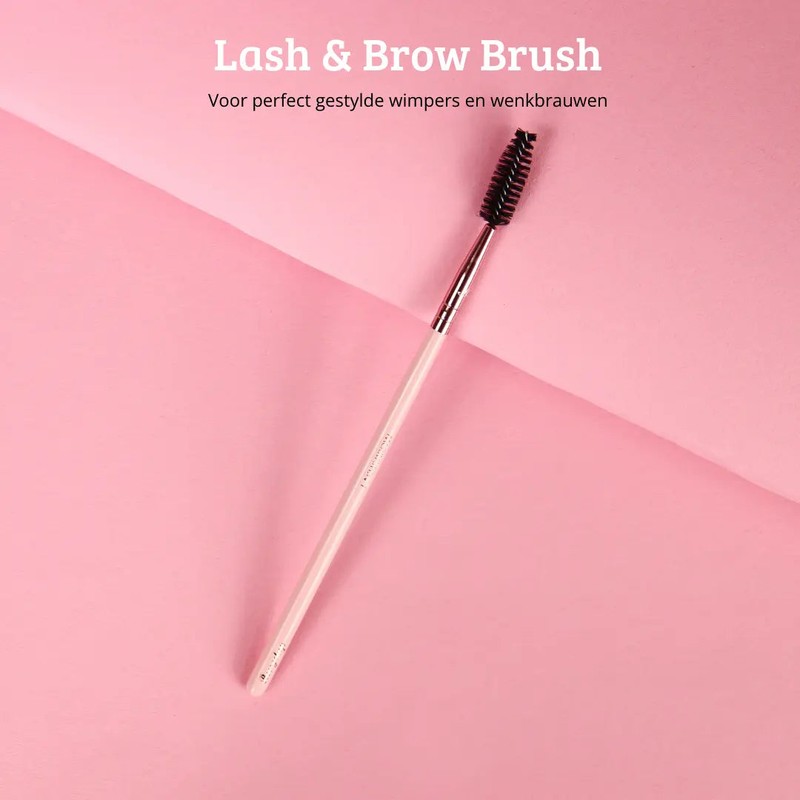 Boozyshop Pink &amp; Rose Gold Lash &amp; Brow Brush
