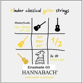 Hannabach 653078 Strings for Classic Guitar