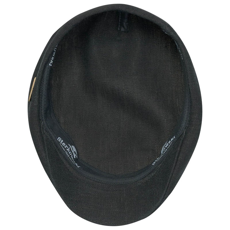 Sterkowski Gecko Flat Cap | 100% Linen Super Light Summer