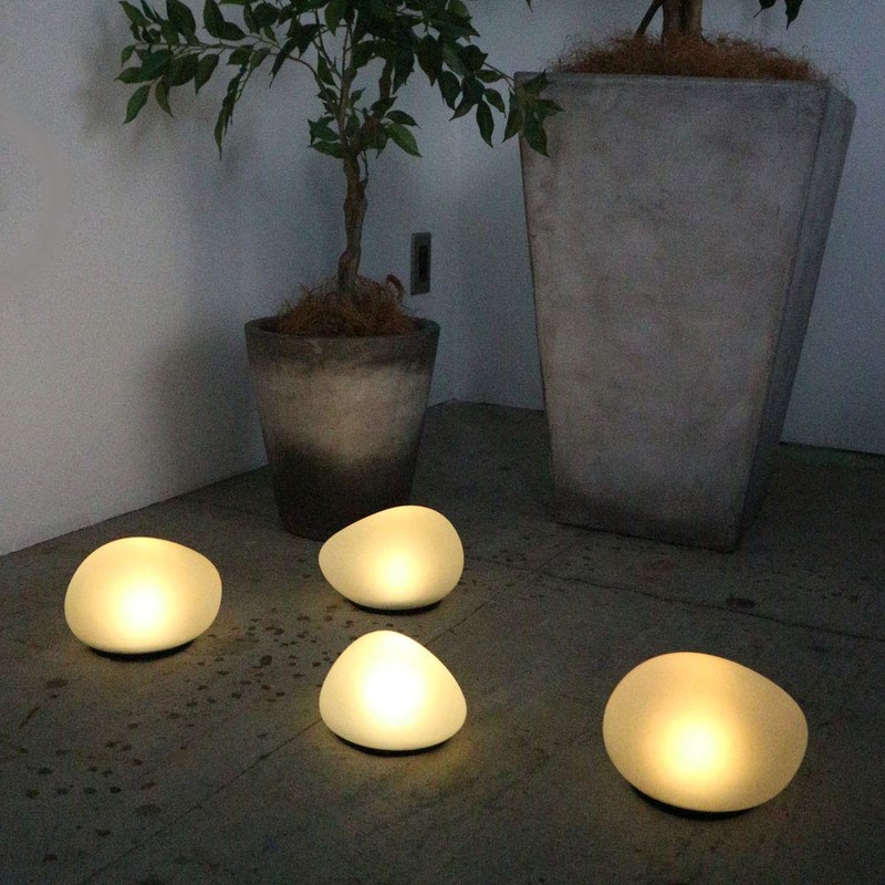 DI CLASSE LA5390FR LED Solar Stone, L, Frost