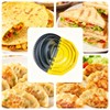 Upgraded 4-in-1 Tortilla Sealer, Multi-Size(4''-6''-8''-10'') Tortilla Crimper for Dumplings, Sandwich,