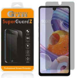 for LG Stylo 6 Tempered Glass Screen Protector [Privacy Anti-Spy], SuperGuardZ, 9H Anti-Scratch, Anti-Bubble [Lifetime Replacements]