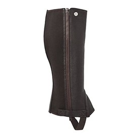 Dover Saddlery Ladies' Ready to Ride Half Chaps, Color: Brown, Size: Xs